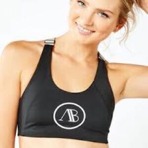 Splits59 x Addison Bay Collab Sports Bra Black Small NWT Ships